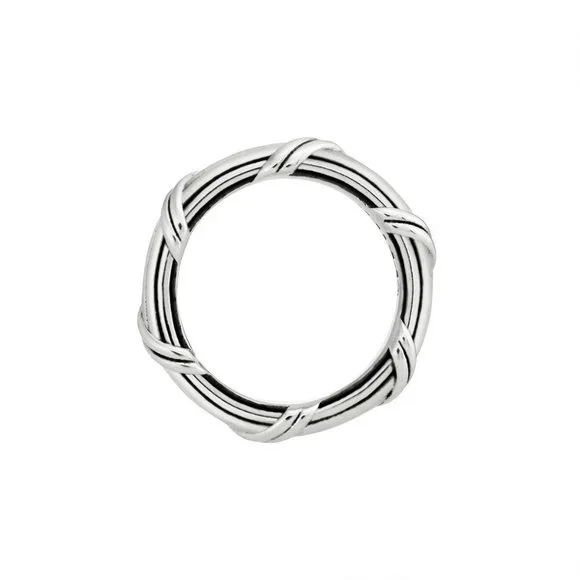 NWT Sz 8 Peter Thomas Roth Signature Classic Band Ring Sterling Silver … - Picture 4 of 8